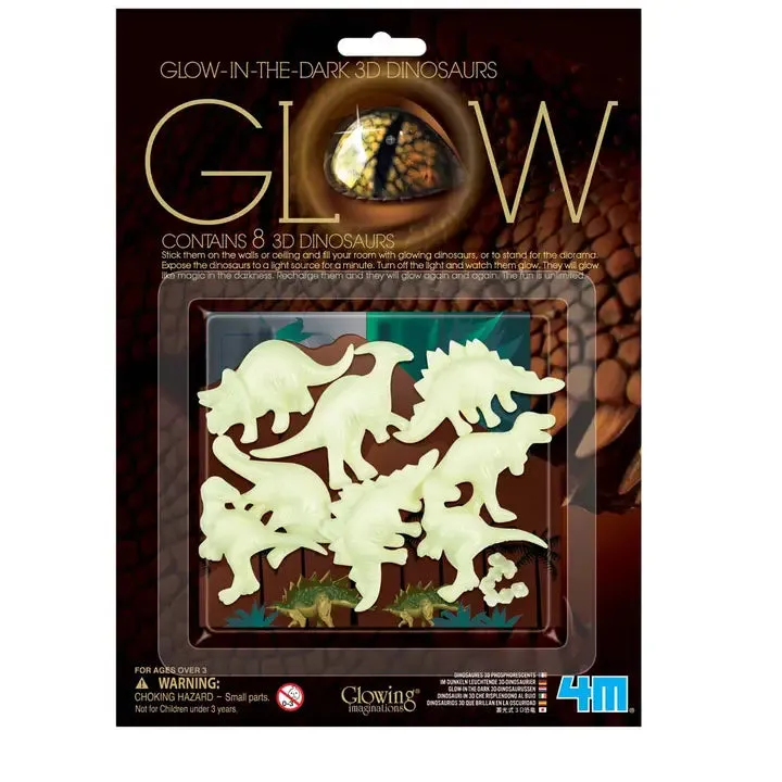 Glow In The Dark 3D Dinosaurs