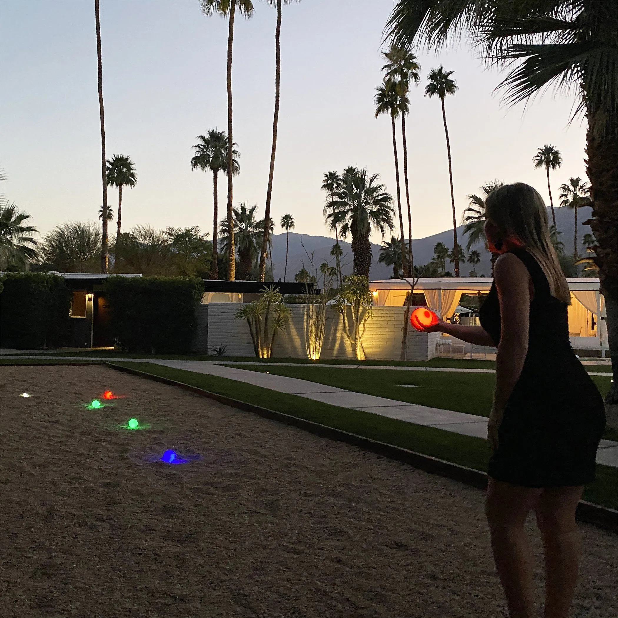 GoSports 85mm LED Bocce Ball Game Set