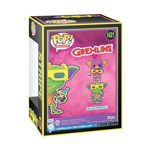 Gremlins Stripe Black Light Pop! Vinyl Figure - Entertainment Earth Exclusive