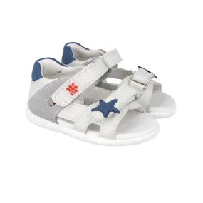 Grey Sandals with Navy Star