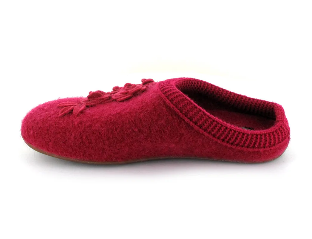 HAFLINGER Flowered House Slippers Everest Austin