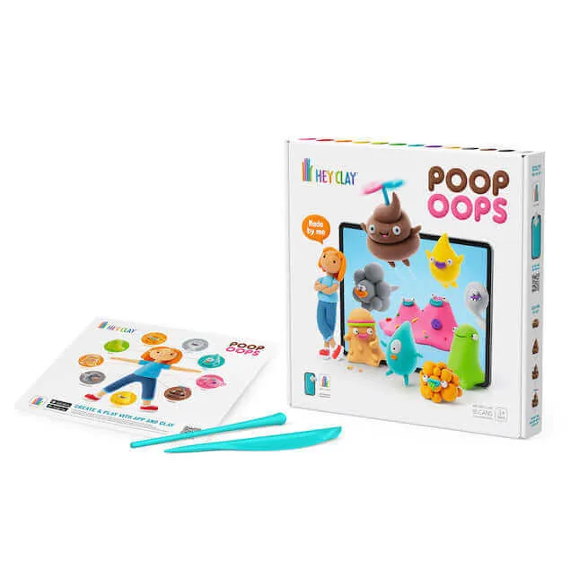 Hey Clay - Poop Oops Air Dry Modeling Clay Kit
