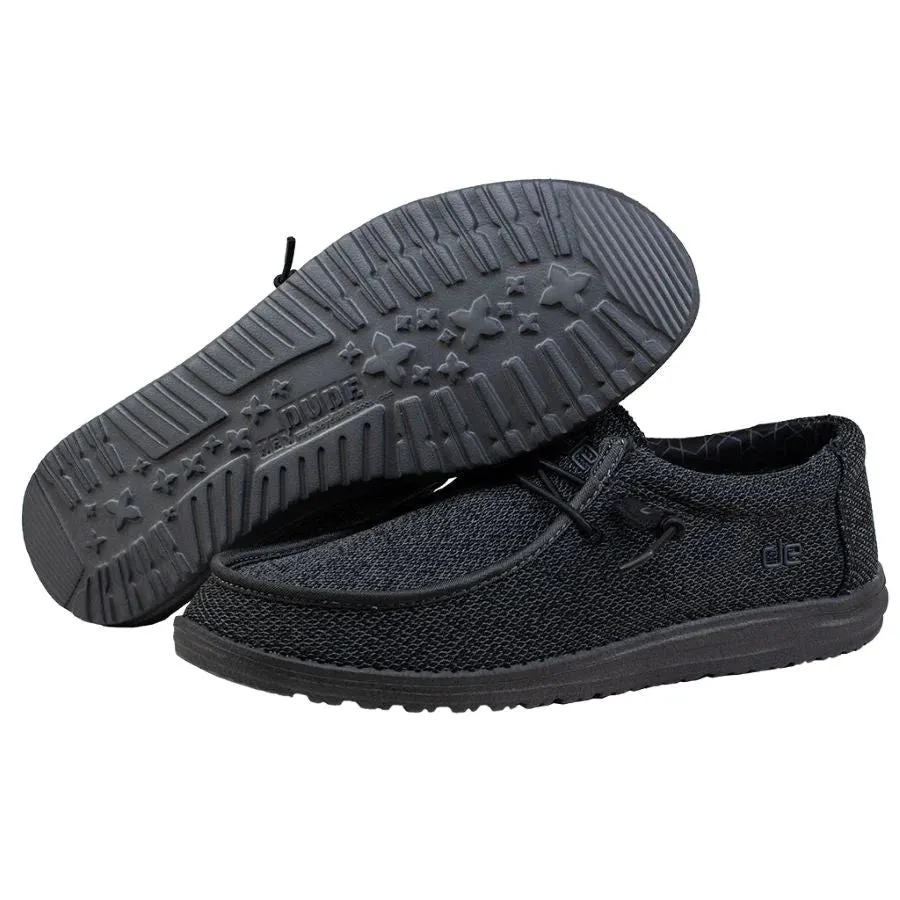 Hey Dude Wally Sox Micro "Total Black"