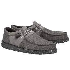 Hey Dudes Wally Tri "Charcoal"