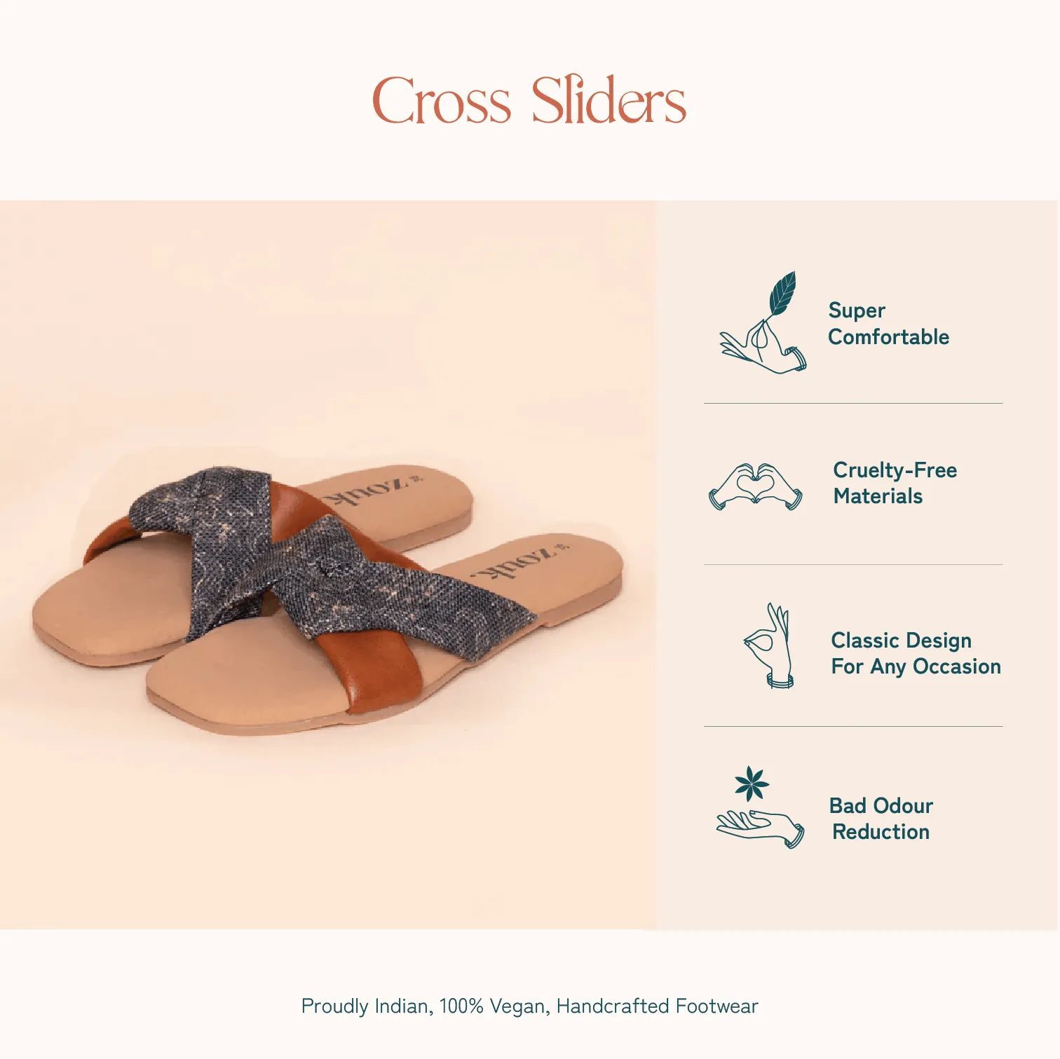 Hooghly Marine Cross Sliders