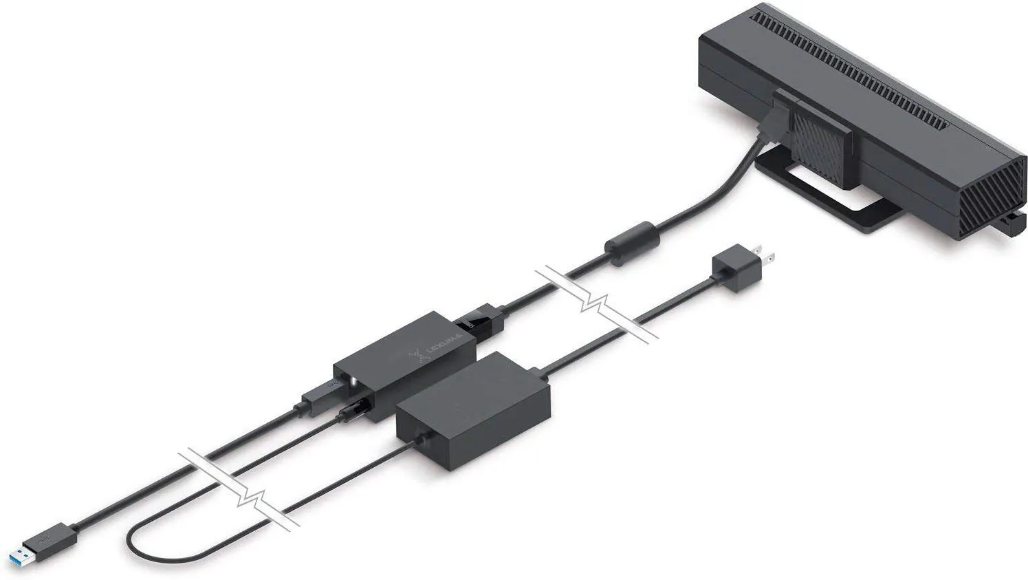 Kinect Adapter for Xbox One S, Xbox One X and Window 10 PC by Lexuma