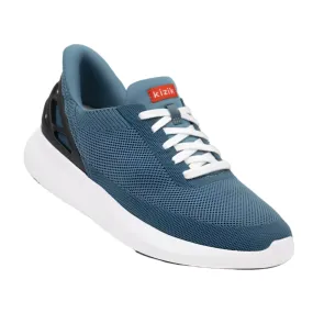 Kizik Unisex Athens Hands-Free Knit Sneaker Deep Sea
