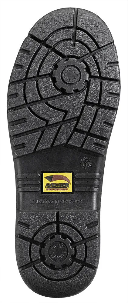 Leather Comp Toe Slip Resistant EH Work Oxford