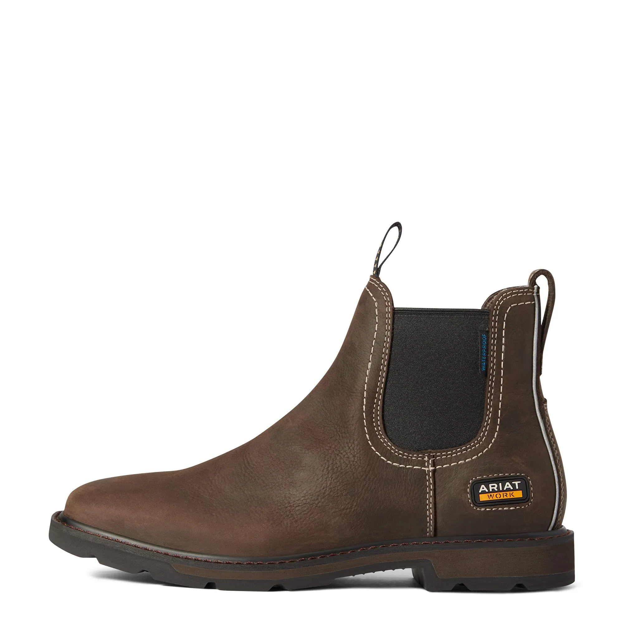 Men's Groundbreaker Chelsea Wide Square Toe Waterproof