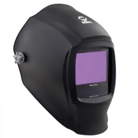 MILLER DIGITAL INFINITY HELMET - BLACK with Clear Light Lens