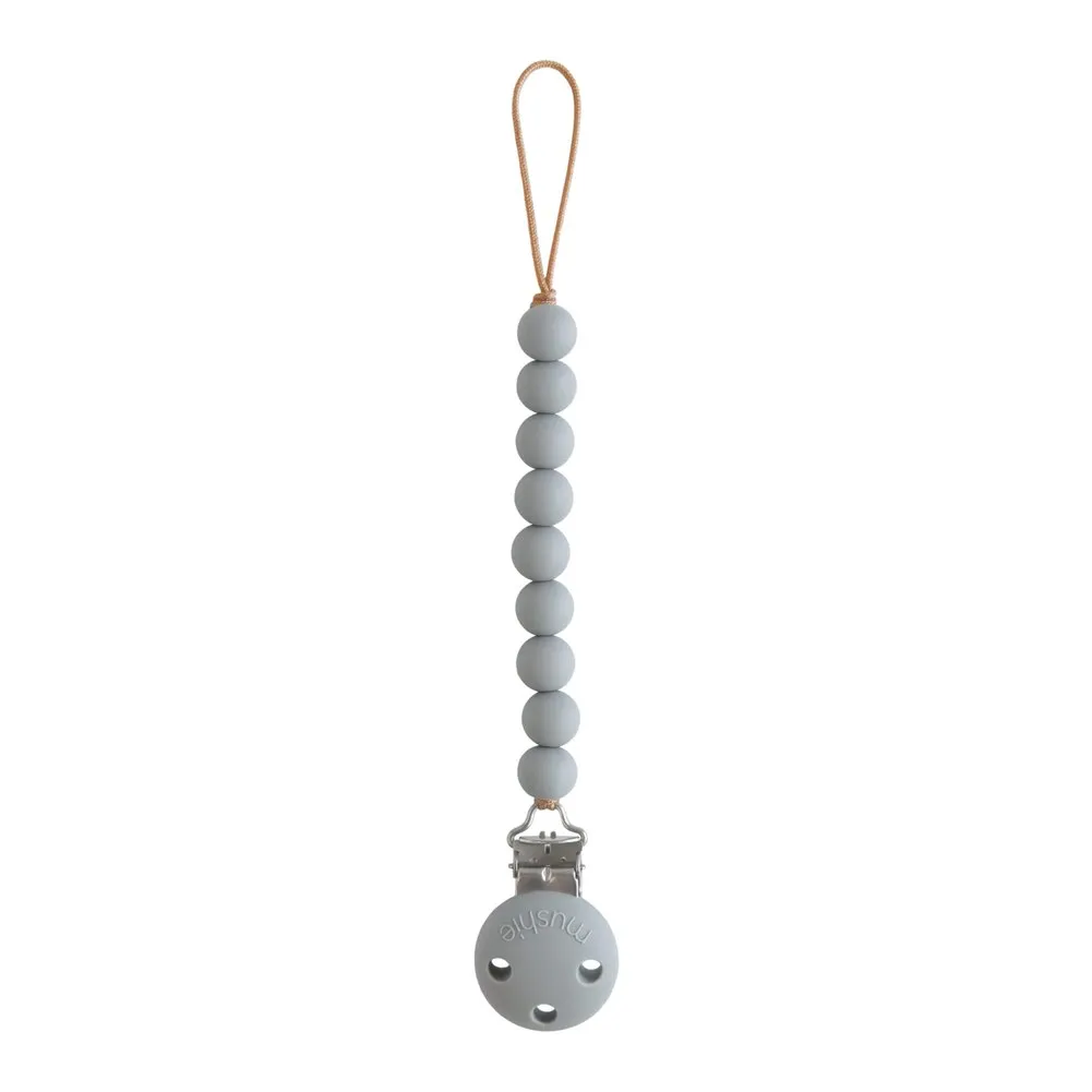 Mushie Hera Silicone Pacifier Clip