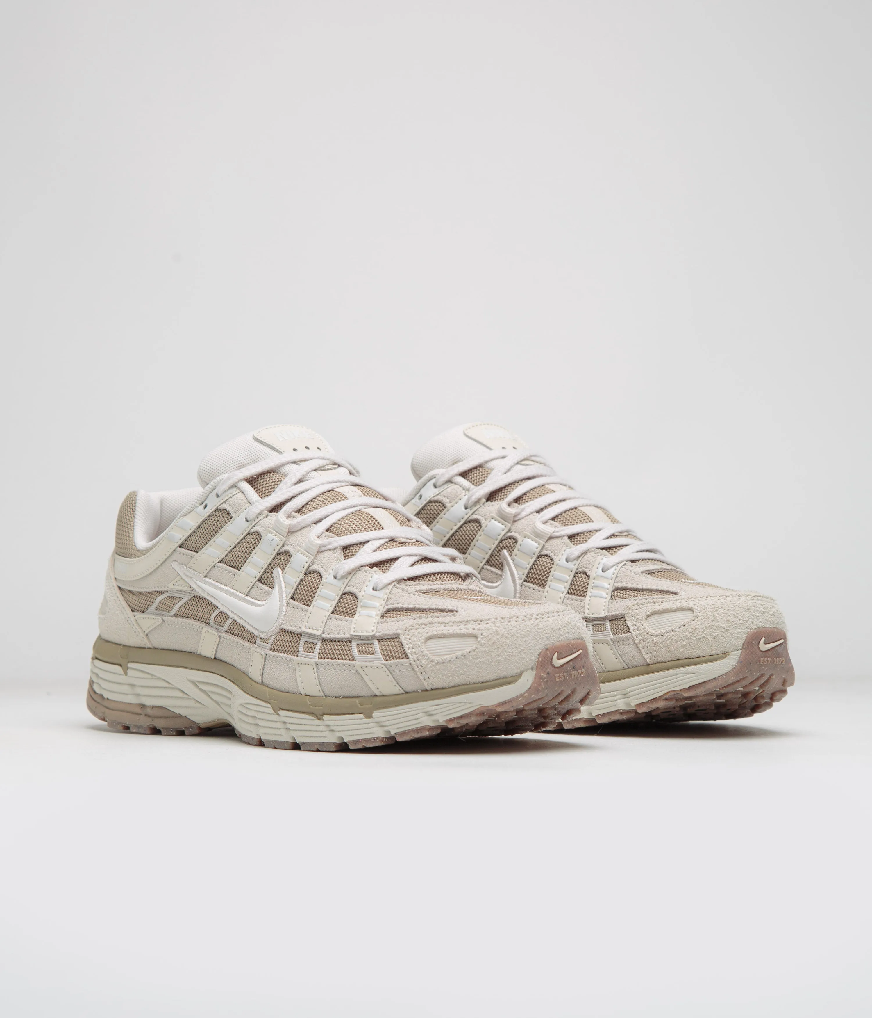 Nike P-6000 Shoes - Light Orewood Brown / Phantom - Khaki - Sesame