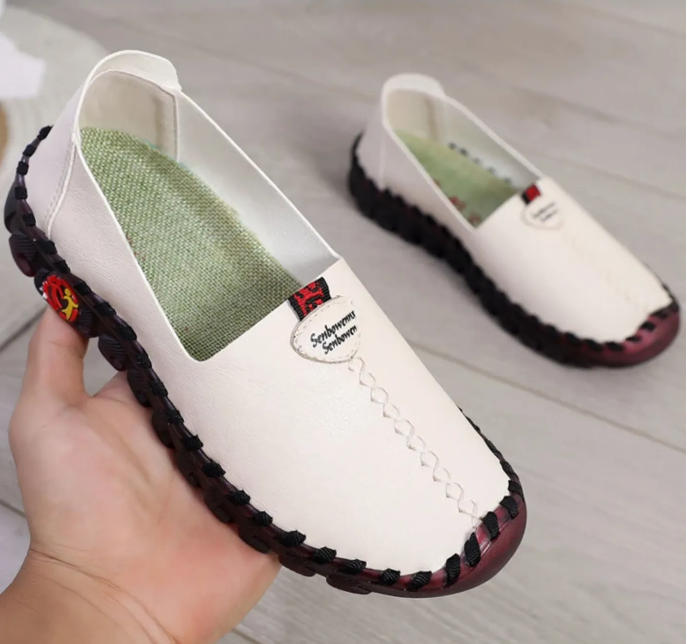 Owlkay Women's Wide Fit Thick Sole Flats: Ultimate Comfort & Balance for Every Step