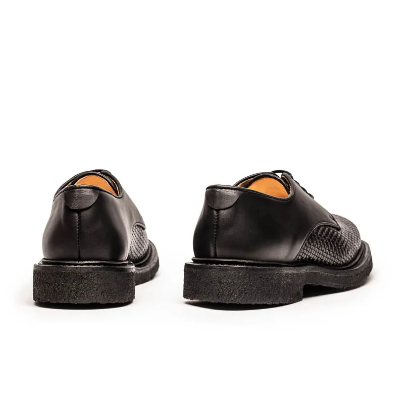 PABLO Sugiban | Woven Leather Derby