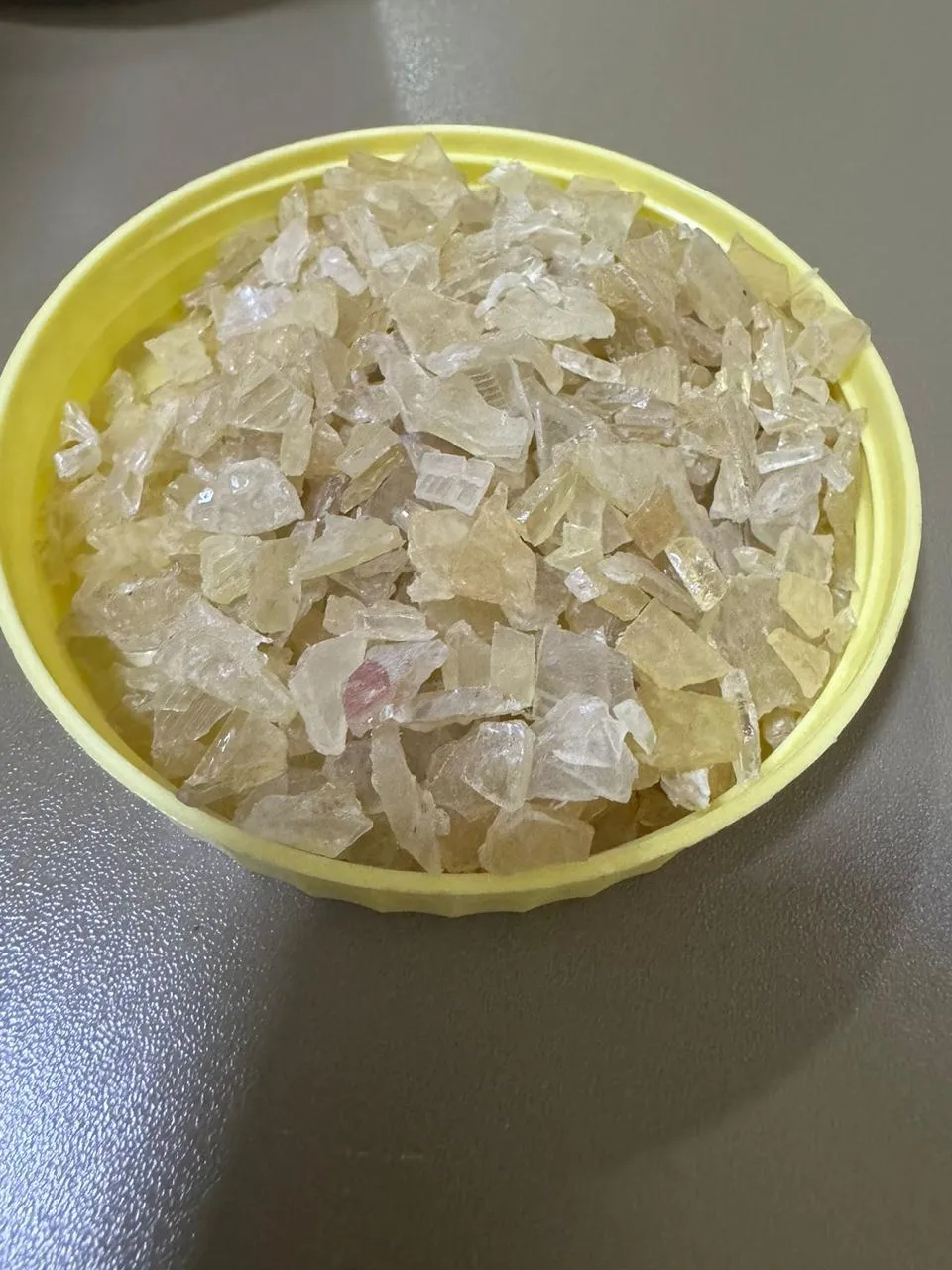 PC Regrind Yellow