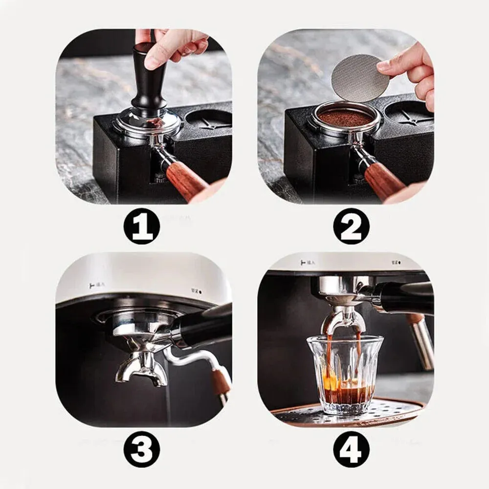 Portafilter Barista Coffee Puck Screen – 51/54/58mm Espresso Filter