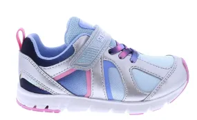 Rainbow Silver/Sky Sneaker (Child)