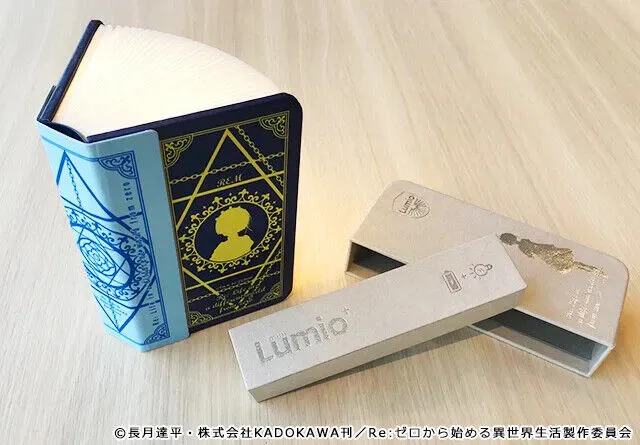 Re:Zero Starting Life in Another World Rem LUMIO Book Light Lump AC100V Japan
