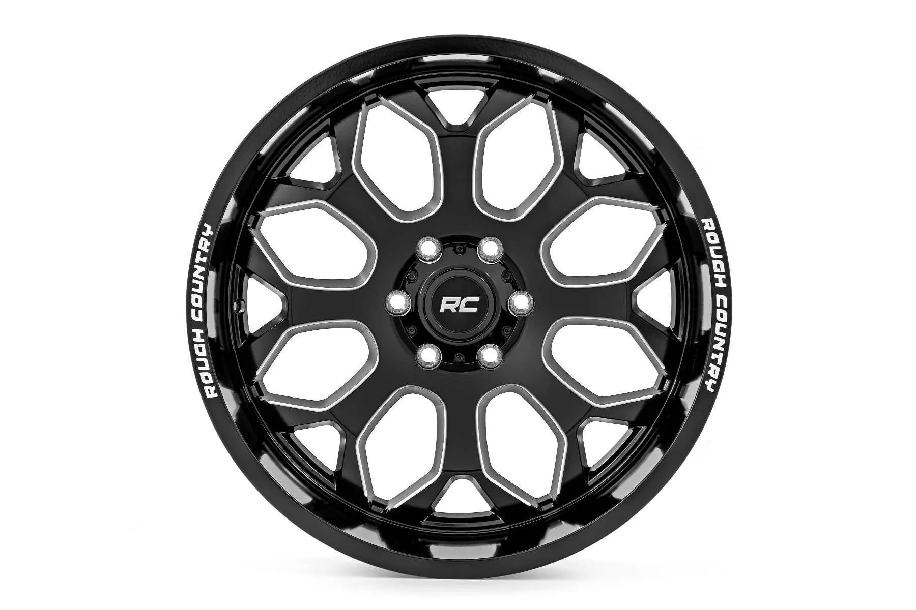 Rough Country 35X12.50R20 Tires & Rough Country 96 Series Wheel Package | 2022-2025 Toyota Tundra