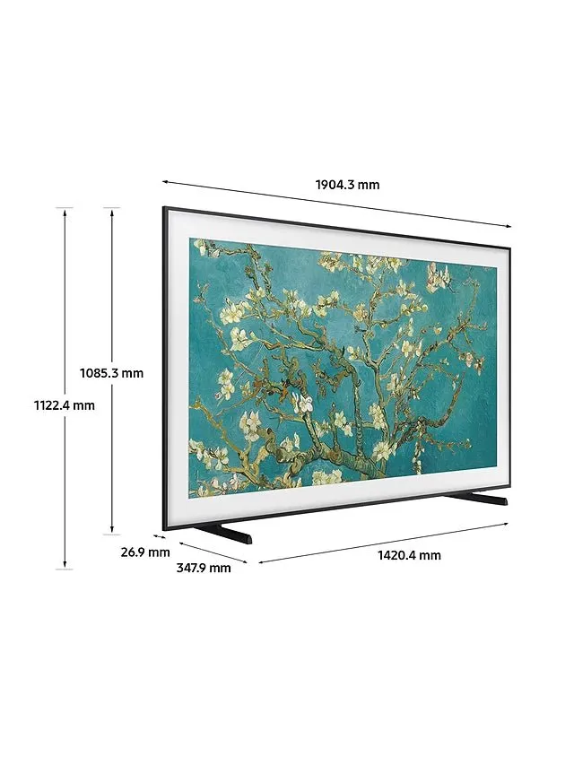 Samsung QE85LS03BGUXXU QLED Frame TV - Black
