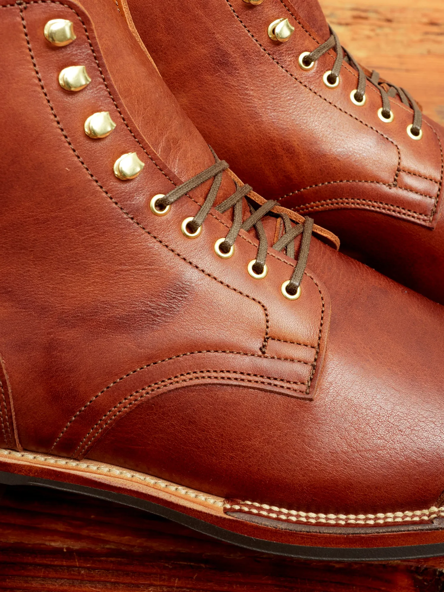 Service Boot 2030 Dainite in Whiskey Regency Calf