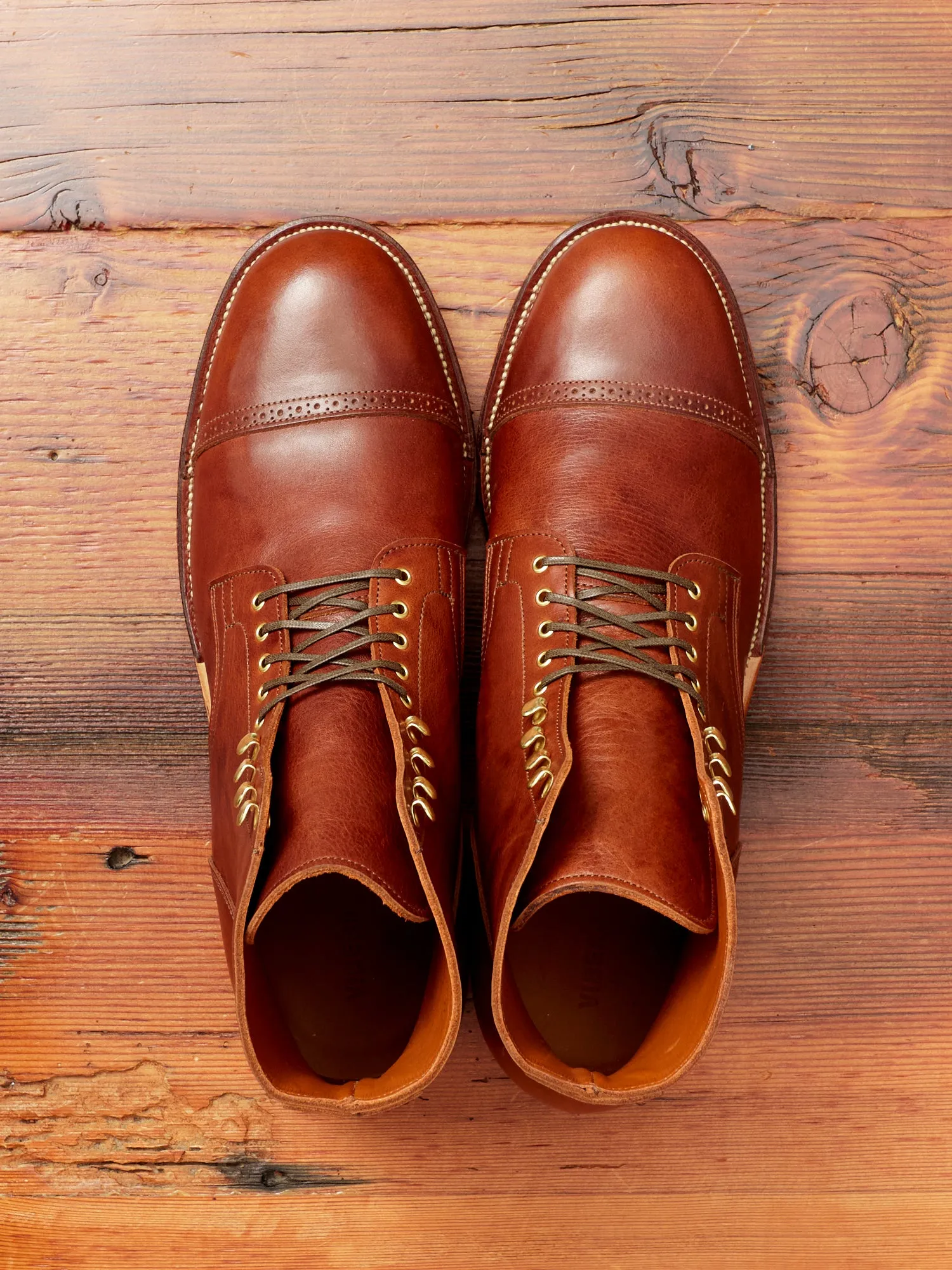 Service Boot 2030 Dainite in Whiskey Regency Calf
