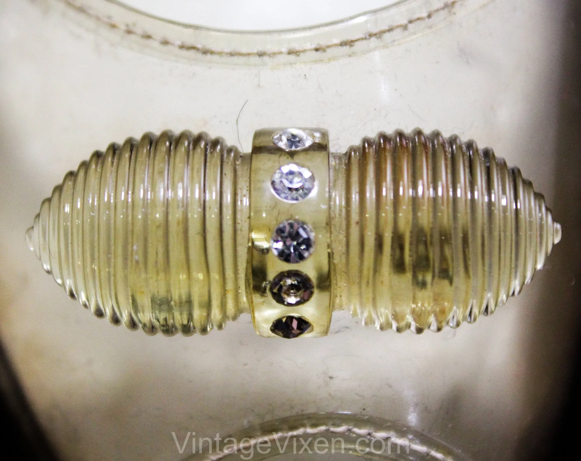 Size 5.5 Shoes - Glamour Girl 1950s Clear Lucite High Heels - Rhinestone Beehive Bows - 50s Peep Toe - Cinderella Glass Slippers - 5 1/2