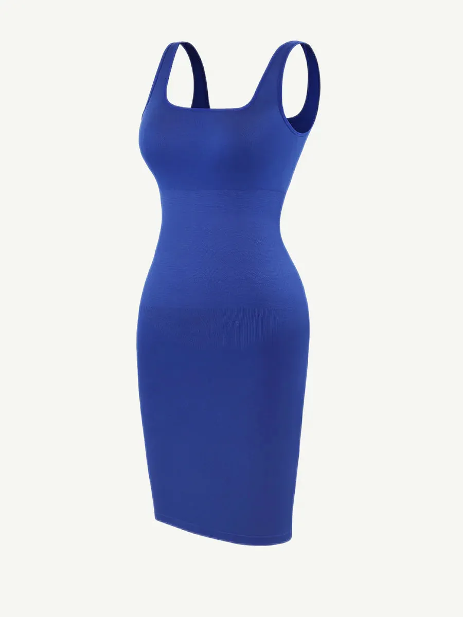 Snatched Square Neck Dress