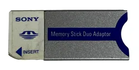 Sony MSAC-M2 PSP Memory Stick Pro Duo Adapter Card Camera Cybershot (Preowned)