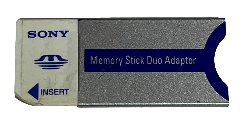 Sony MSAC-M2 PSP Memory Stick Pro Duo Adapter Card Camera Cybershot (Preowned)