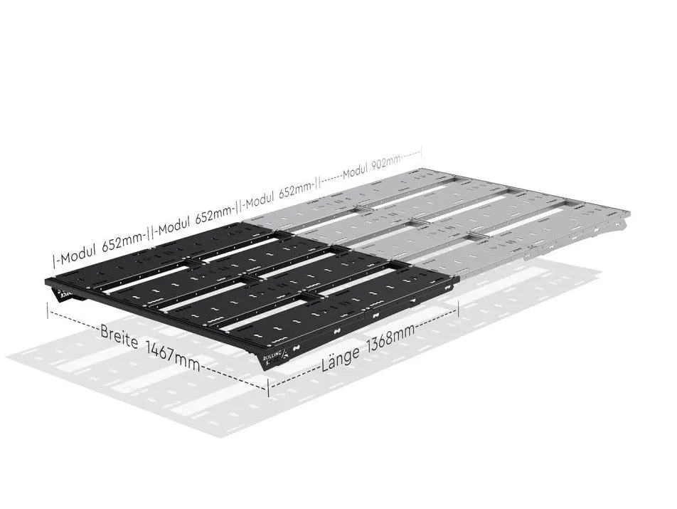 SpaceRack Advanced Rear Roof Rack System for Ford Transit Custom V710 & Ford Tourneo 2023 