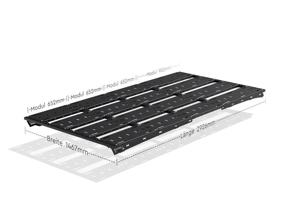 SpaceRack Advanced Roof Rack System for SWB Ford Transit Custom V710 & Ford Tourneo 2023 