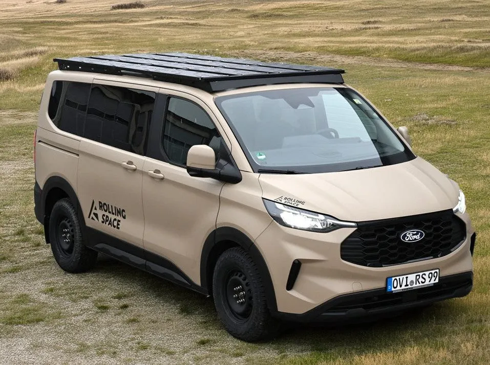 SpaceRack Advanced Roof Rack System for SWB Ford Transit Custom V710 & Ford Tourneo 2023 
