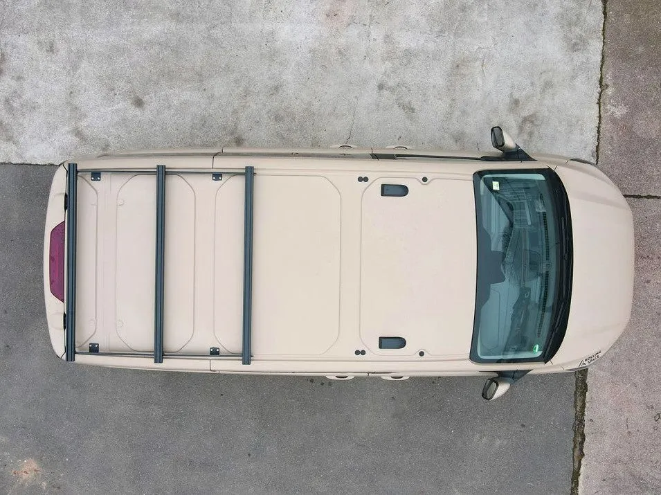 SpaceRack Basic Rear Roof Rack System for Ford Transit Custom V710 & Ford Tourneo 2023 