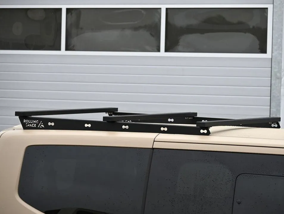 SpaceRack Basic Rear Roof Rack System for Ford Transit Custom V710 & Ford Tourneo 2023 