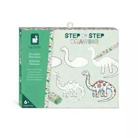 Step by Step Drawing - Dinosaur