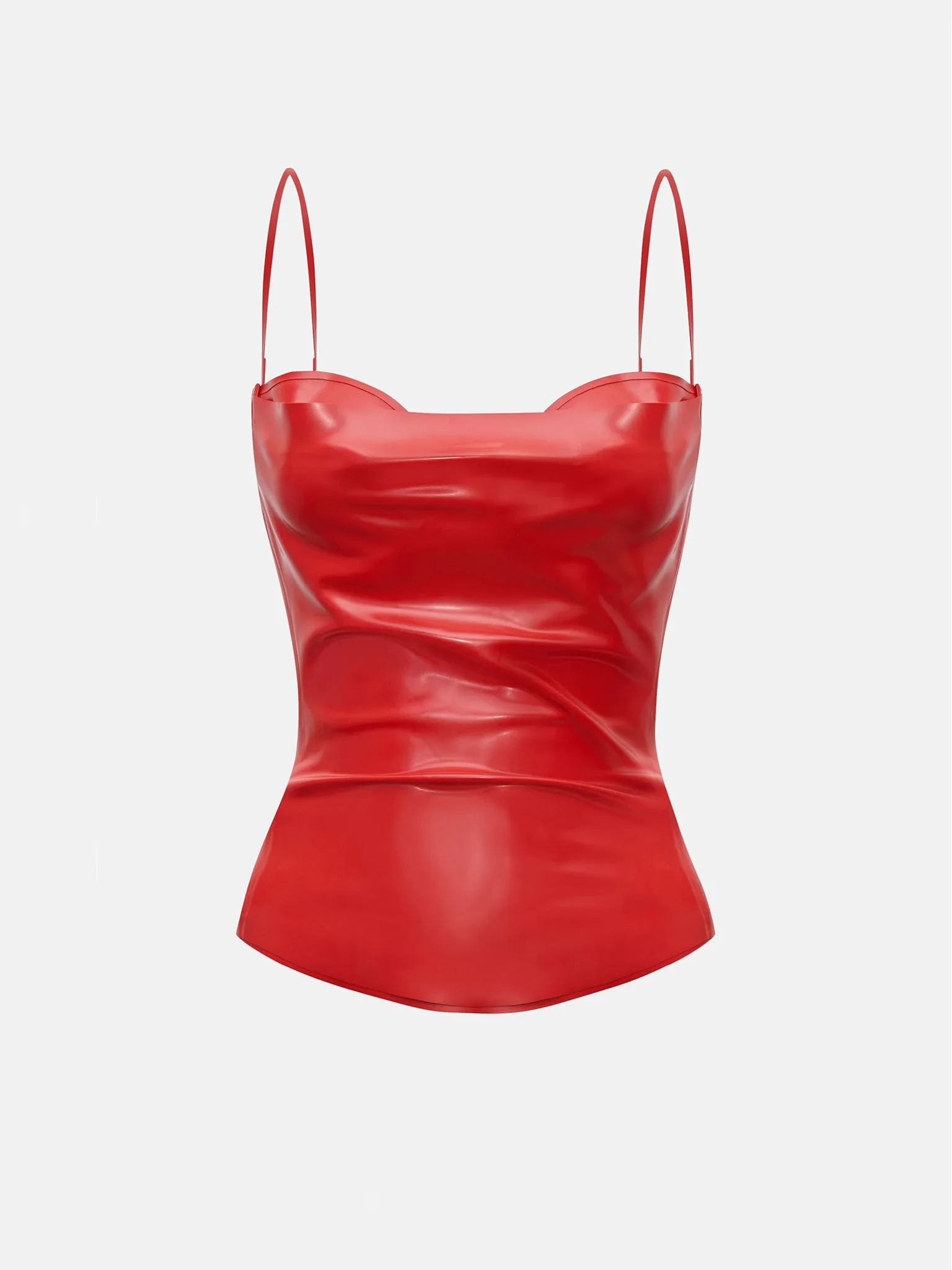 Tart Latex Top Red
