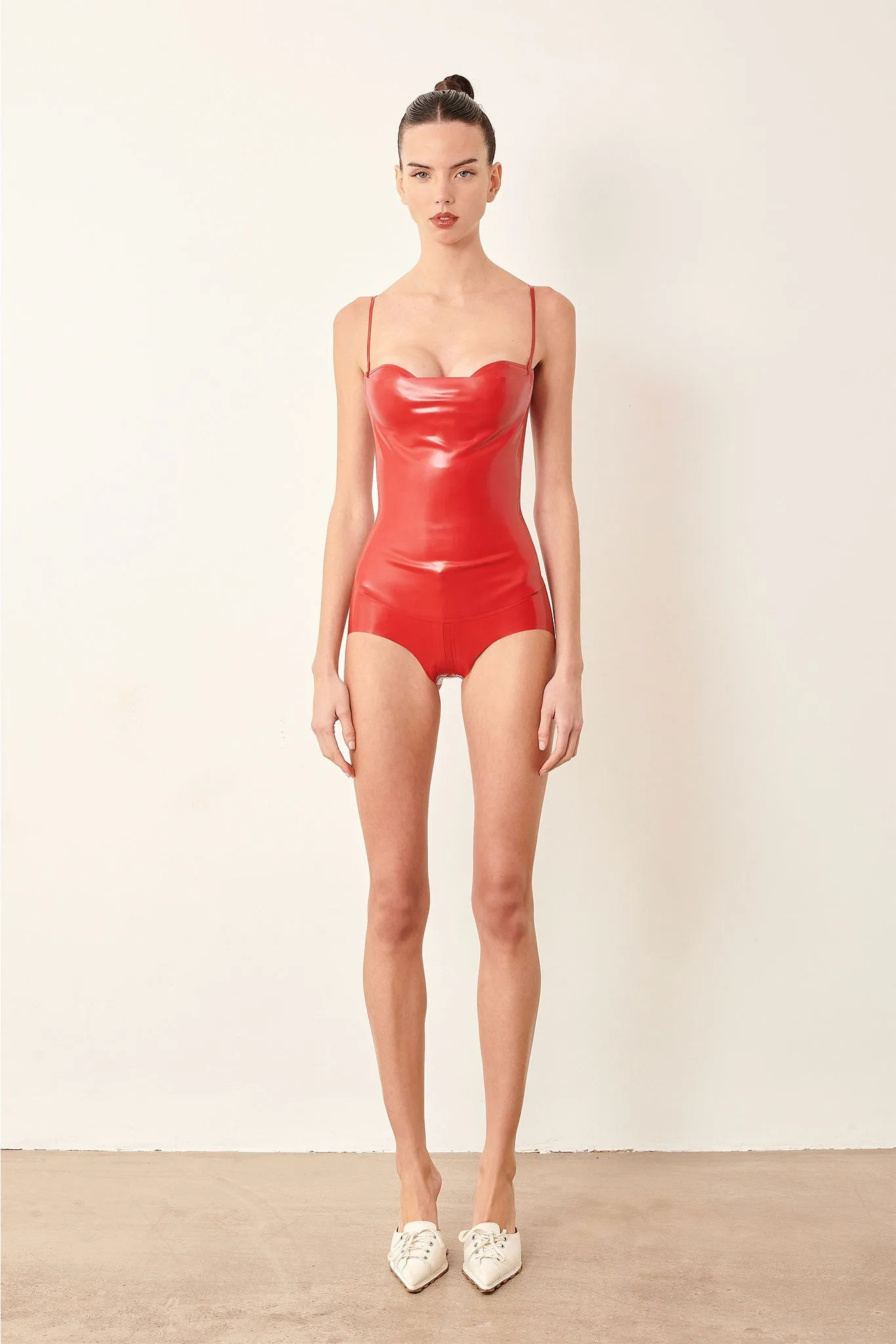 Tart Latex Top Red