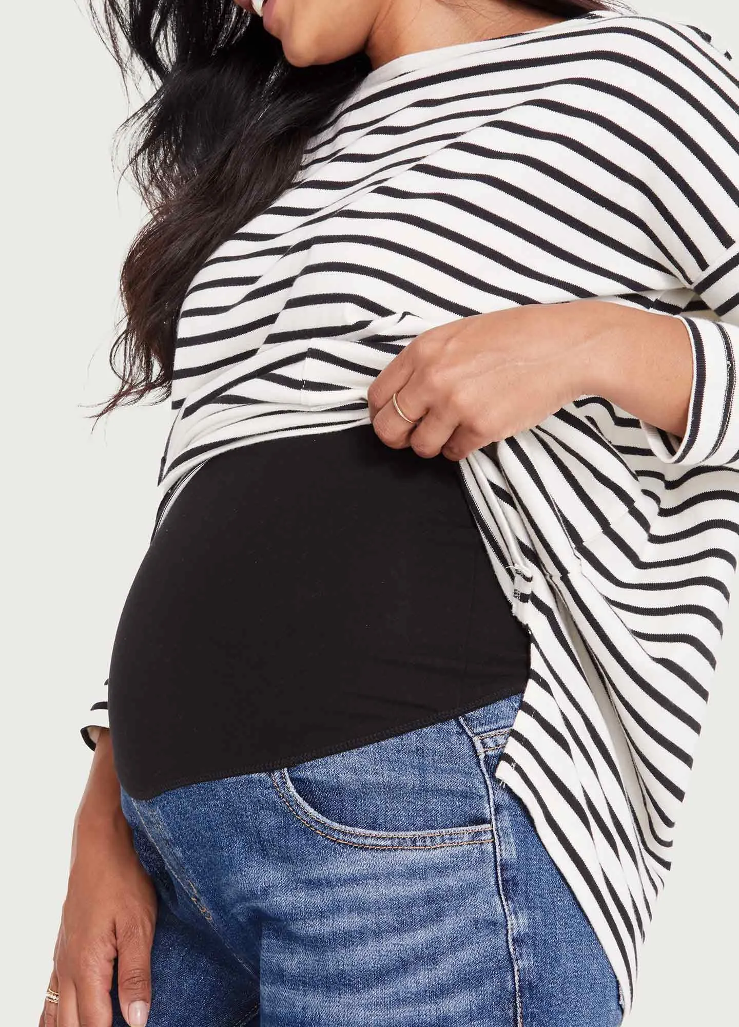 The Over The Bump Maternity Flare Jean