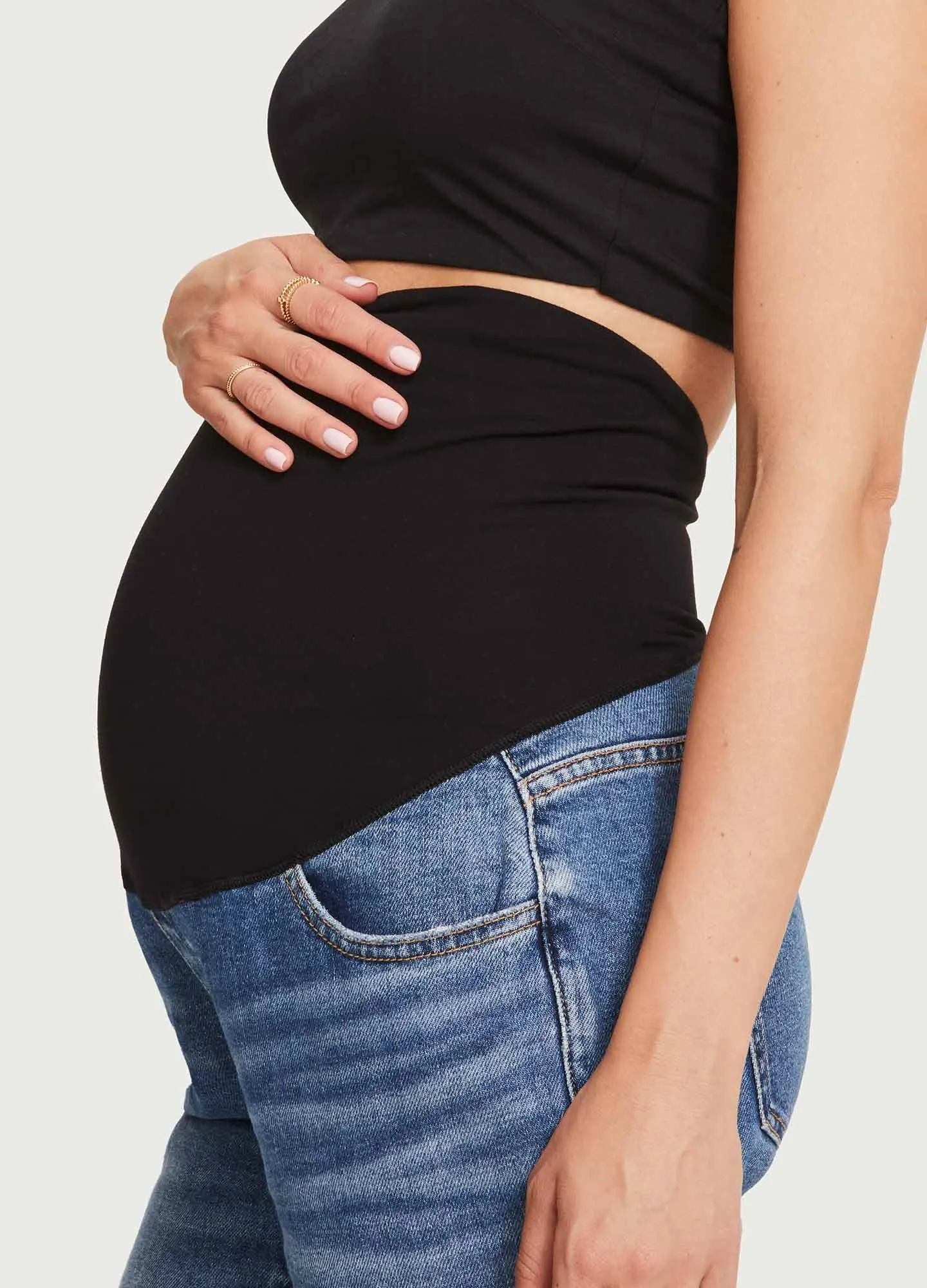 The Over The Bump Maternity Flare Jean
