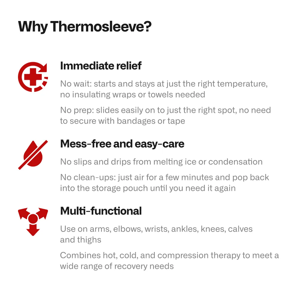 Thermosleeve Joint Pain Reliever