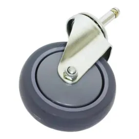 Thunder Group PLCB4140 4" x 6-2/3" Polypropylene Caster Without Brake For PLBC3316 & PLBC4019