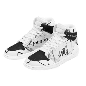 T.W.I.G. - John 1:1 Men's High Top Sneakers