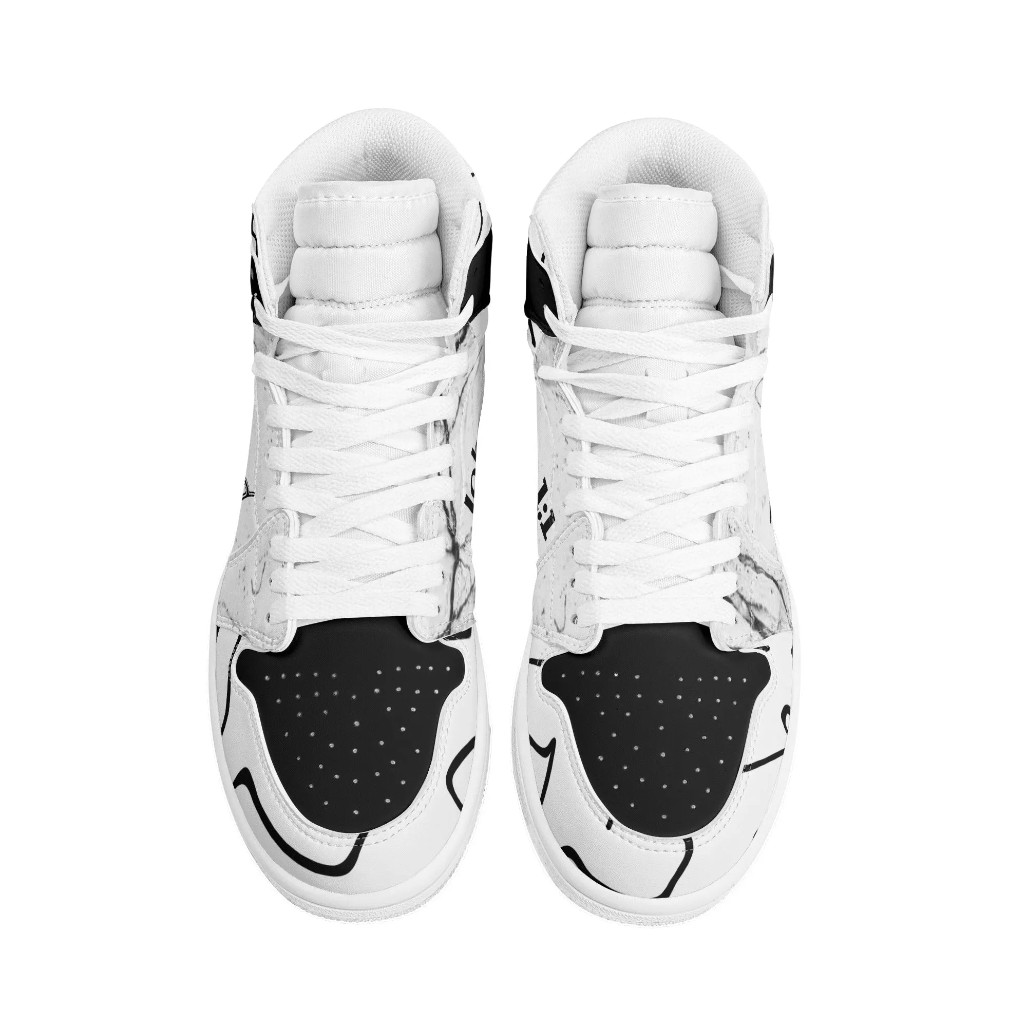 T.W.I.G. - John 1:1 Men's High Top Sneakers
