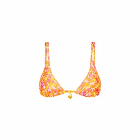 Twin Strap Bralette Bikini Top - Mimosa Meadows