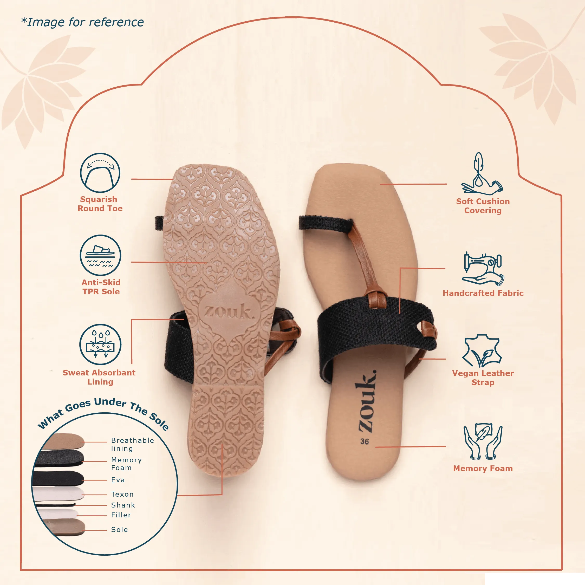 Wadiyar Qila Women's Chappals