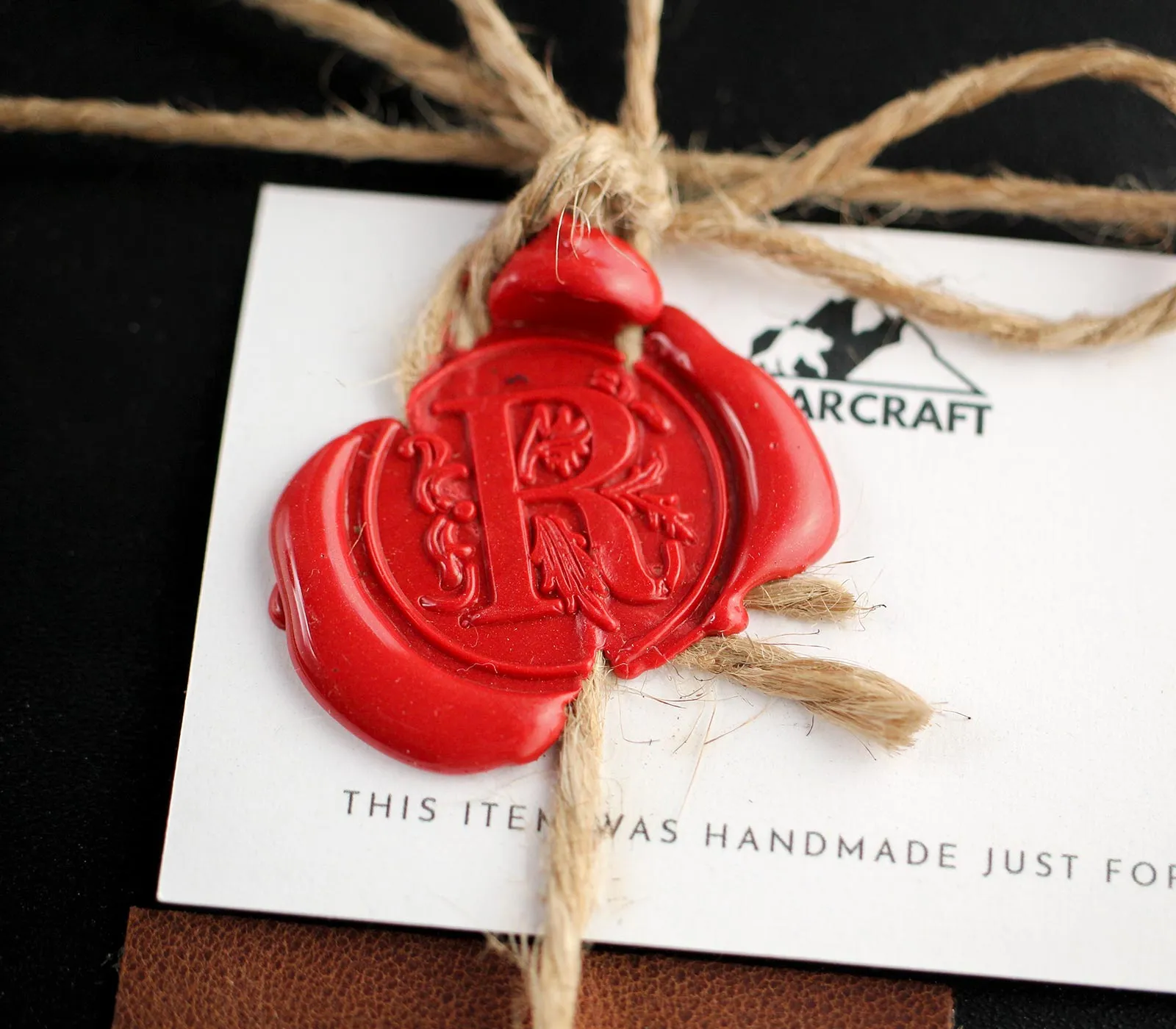 Wax Sealed Wooden Gift Box - Small