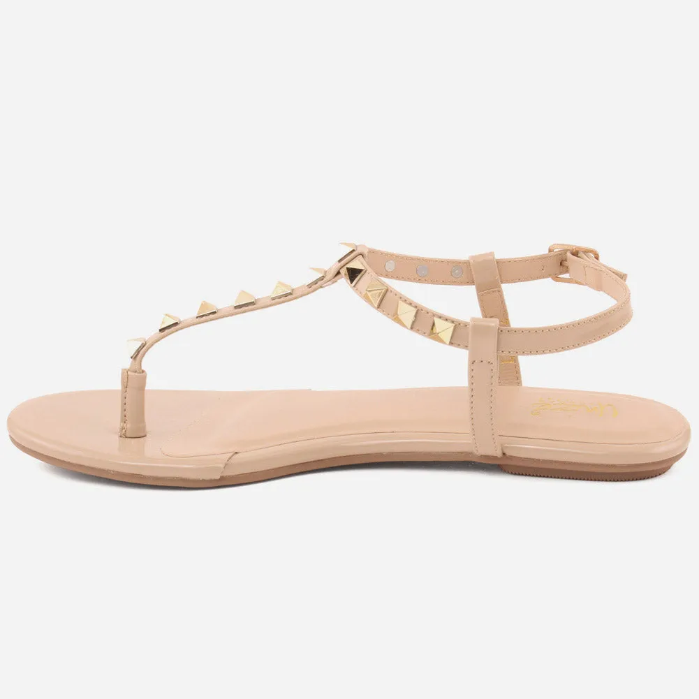 Women "KITTY" Ankle Fastening Light Weight Rubber Sole Sandals
