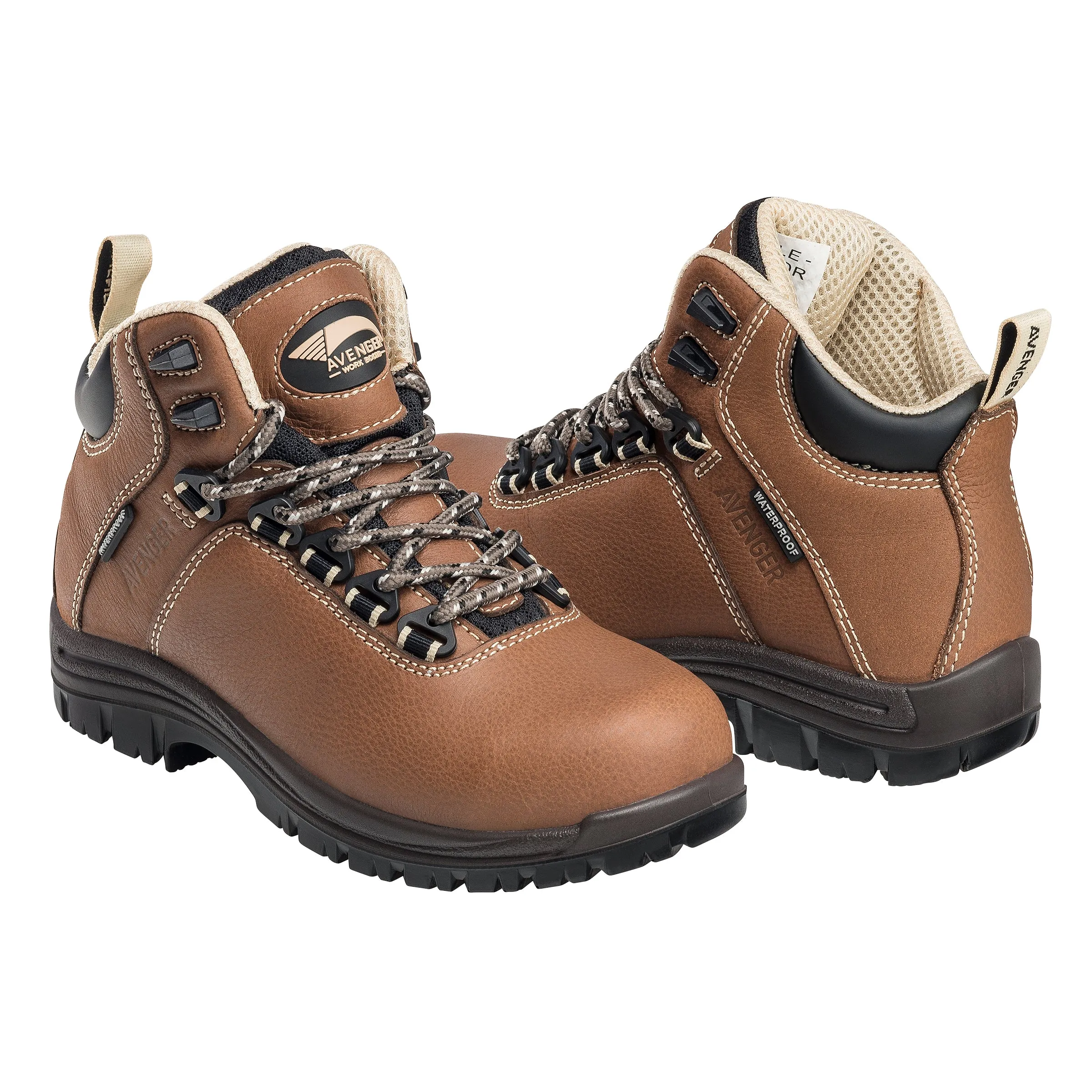Women's Breaker Brown Composite Toe EH PR WP 6" Work Boot