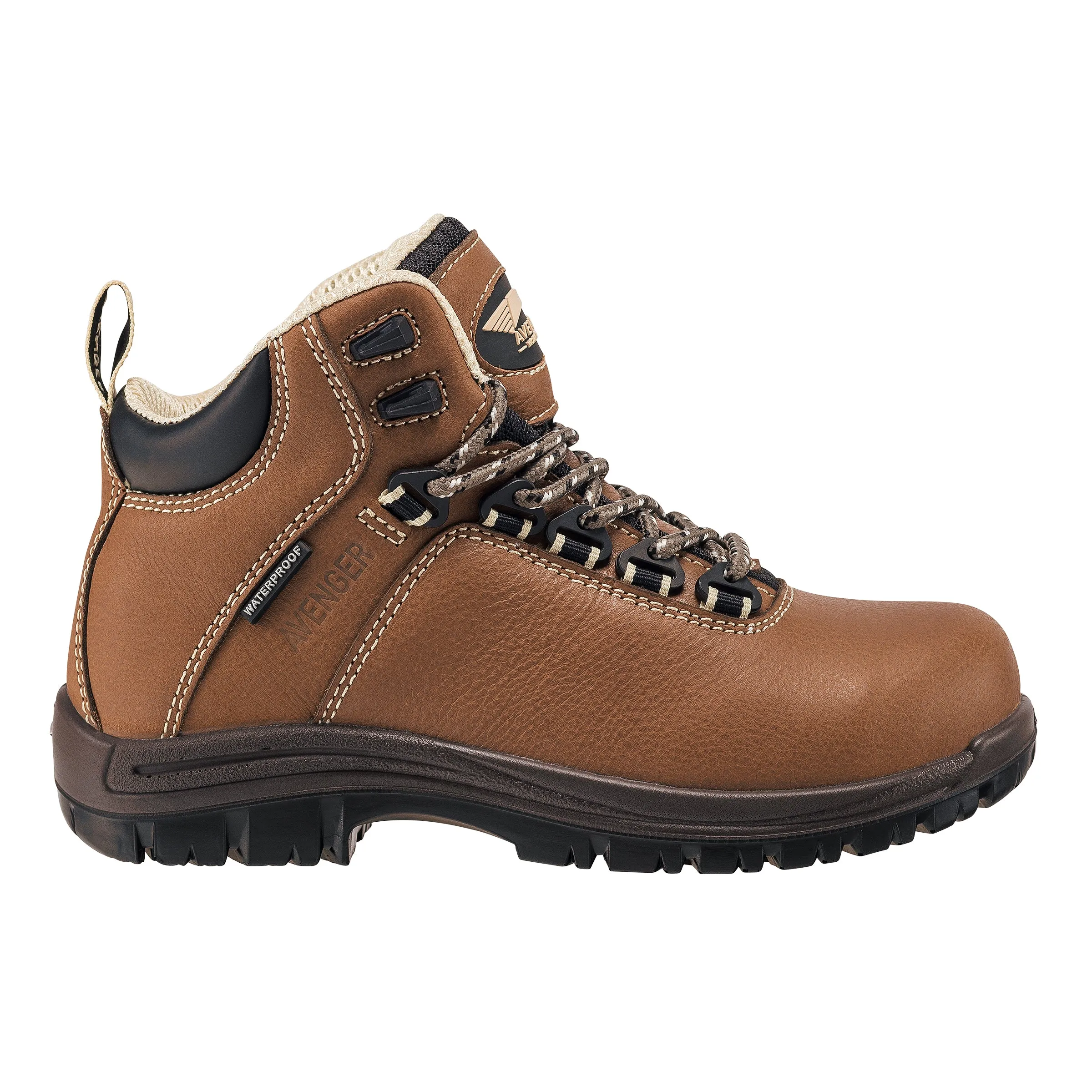 Women's Breaker Brown Composite Toe EH PR WP 6" Work Boot